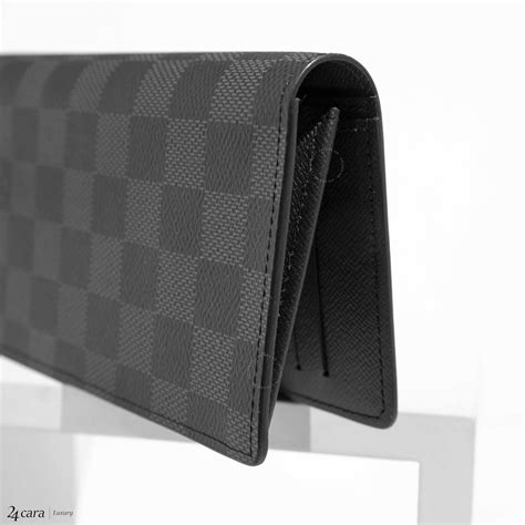 louis vuitton brazza wallet damier graphite ราคา